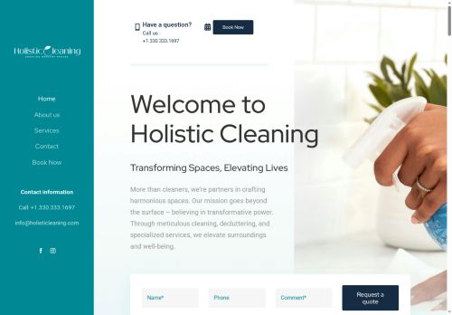 holisticleaning.com capture - 2025-08-13 17:39:38