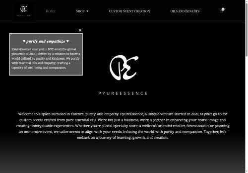 pyureessence.com capture - 2025-08-13 17:49:51