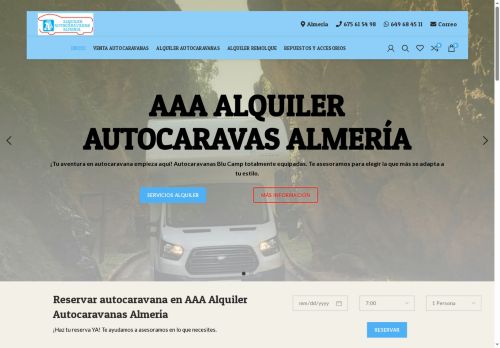 alquilerautocaravanasalmeria.com capture - 2025-08-13 17:55:39