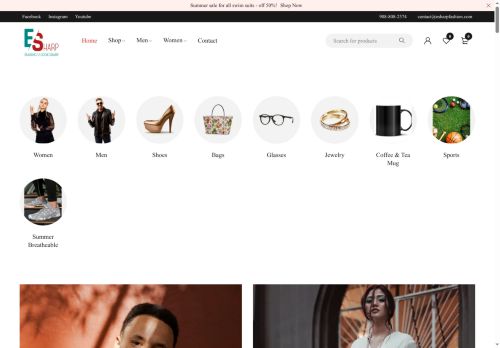 esharpfashion.com capture - 2025-08-13 18:28:17