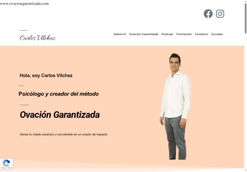 ovaciongarantizada.com capture - 2025-08-13 19:01:43