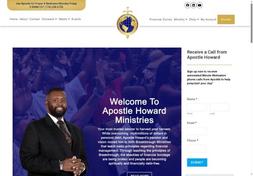 apostlehoward.com capture - 2025-08-13 19:24:17