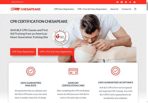 cprcertificationchesapeake.com capture - 2025-08-13 19:29:25