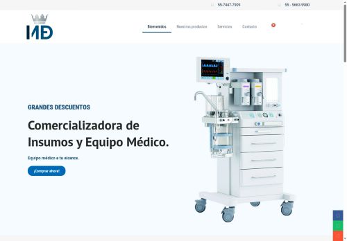 imedcomercializadora.com capture - 2025-08-13 20:59:37