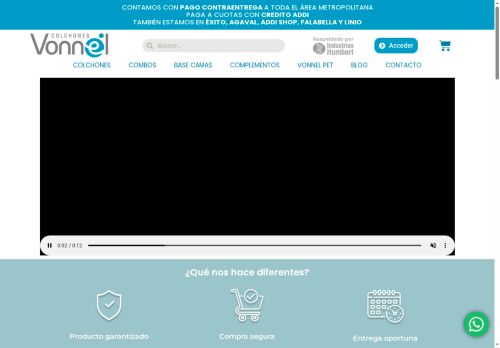 colchonesvonnel.com capture - 2025-08-13 21:16:00