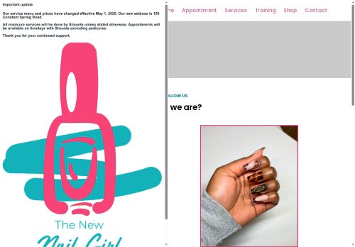 thenewnailgirl.com capture - 2025-08-13 21:57:44