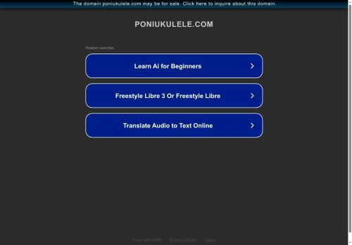 poniukulele.com capture - 2025-08-13 23:00:25