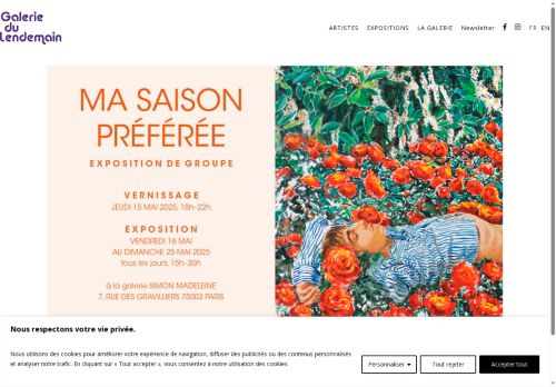 galeriedulendemain.com capture - 2025-08-14 04:29:20