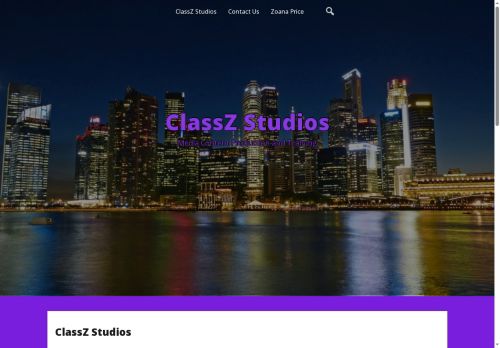 classzstudios.com capture - 2025-08-14 04:51:21