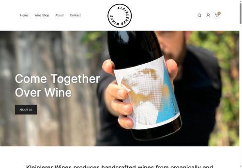 kleinlererwines.com capture - 2025-08-14 05:29:06