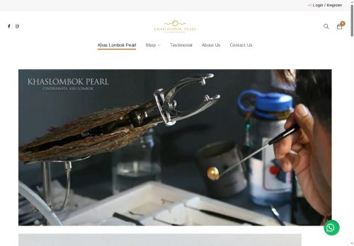 khaslombokpearl.com capture - 2025-08-14 06:07:19