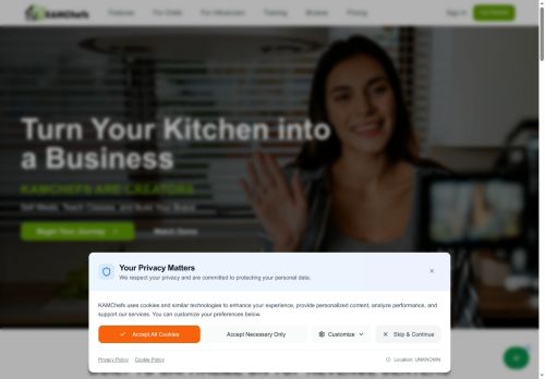 kamchefs.com capture - 2025-08-14 07:43:05