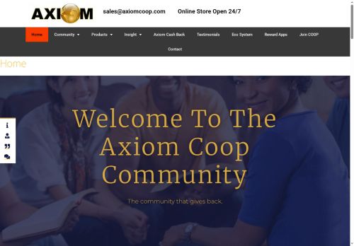 axiomcoop.com capture - 2025-08-14 09:00:00