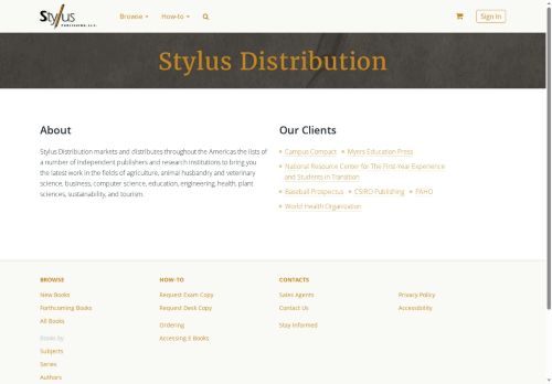 Stylus Distribution Bookstore capture - 2025-08-14 11:49:27