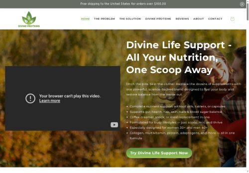Divine Proteins capture - 2025-08-14 12:19:46