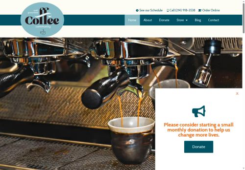 drinkcoffeechangelives.com capture - 2025-08-14 14:11:06