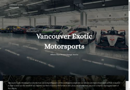 vancouverexoticmotorsports.com capture - 2025-08-14 16:07:41