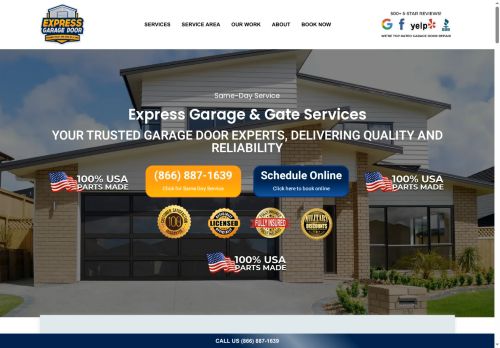 express-garage.com capture - 2025-08-14 17:07:52