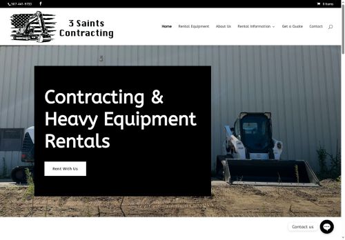 threesaintscontracting.com capture - 2025-08-14 17:42:14