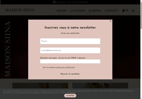 maisonsiina.com capture - 2025-08-14 18:59:35
