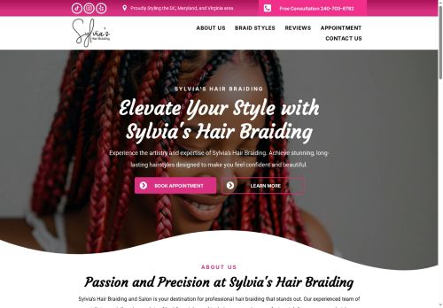 sylviahairbraiding.com capture - 2025-08-14 19:10:04