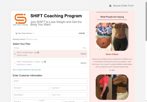 shiftgroupcoaching.com capture - 2025-08-14 19:38:28