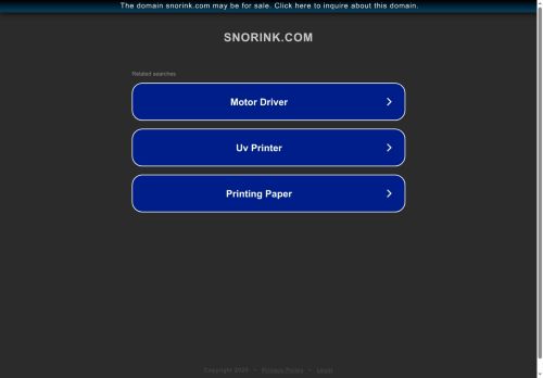 snorink.com capture - 2025-08-14 20:04:06