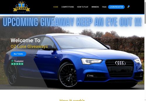 ozluxegiveaways.com capture - 2025-08-14 21:21:24