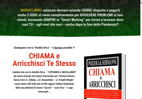 chiamaearricchiscitestesso.com capture - 2025-08-14 22:17:23