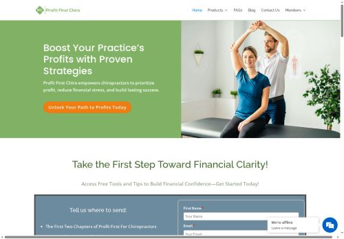 profitfirstchiropractors.com capture - 2025-08-14 23:06:12