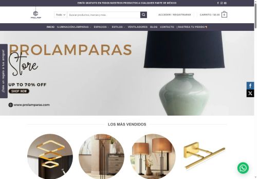 prolamparas.com capture - 2025-08-14 23:06:12