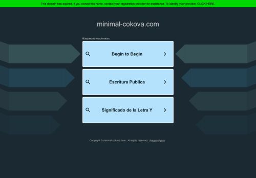 minimal-cokova.com capture - 2025-08-15 00:44:02
