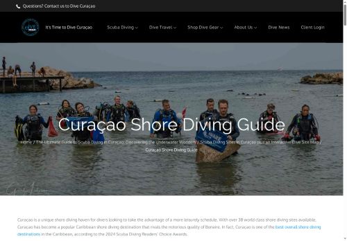 curacaoshorediving.com capture - 2025-08-15 01:37:54