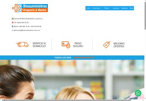 biosuministrosdrogueria.com capture - 2025-08-15 02:10:18