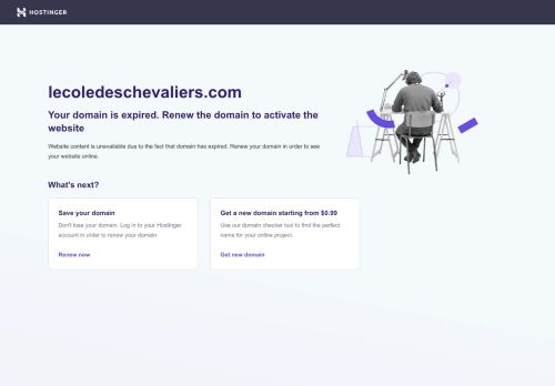 lecoledeschevaliers.com capture - 2025-08-15 02:21:42