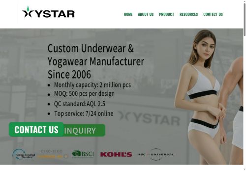 ystarclothes.com capture - 2025-08-15 04:24:27