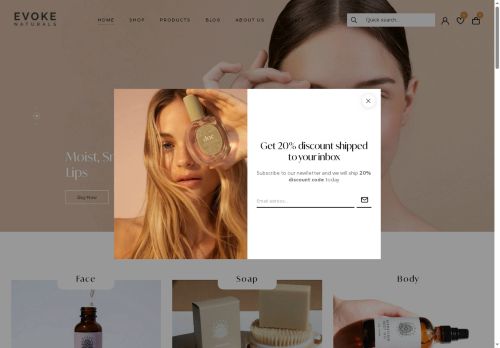 evokenaturalsco.com capture - 2025-08-15 05:43:54