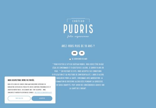 chateaupudris.com capture - 2025-08-15 08:00:59