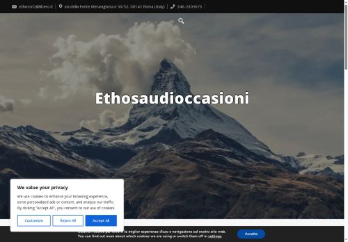 ethosaudioccasioni.com capture - 2025-08-15 09:59:43