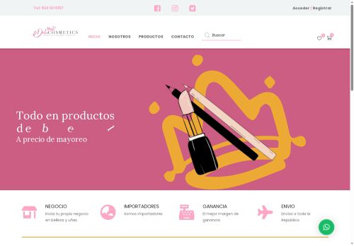 delicosmeticos.com capture - 2025-08-15 10:38:29