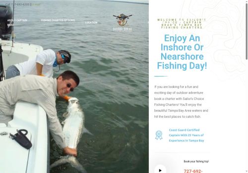 sailorschoicefishing.com capture - 2025-08-15 10:58:37