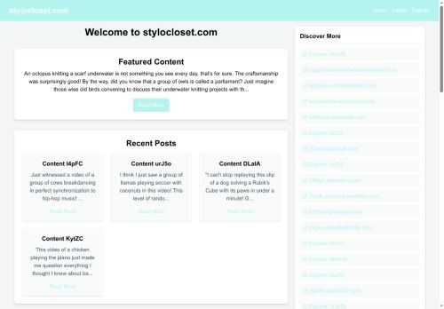 stylocloset.com capture - 2025-08-15 11:02:14