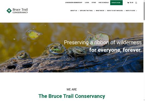 brucetrailconservancy.com capture - 2025-08-15 13:01:56