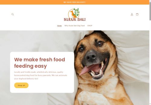 kulukbalidogfood.com capture - 2025-08-15 13:07:58