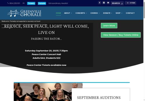 greenville-chorale.com capture - 2025-08-15 16:23:14