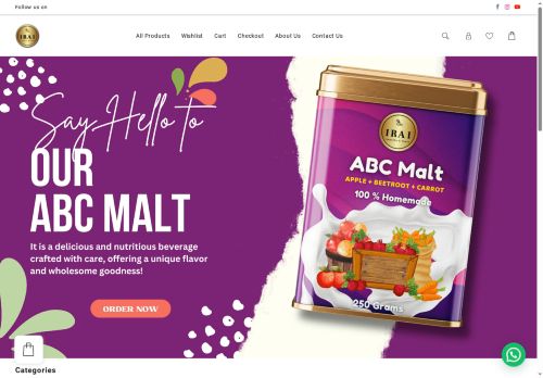 iraifoods.com capture - 2025-08-15 17:40:05