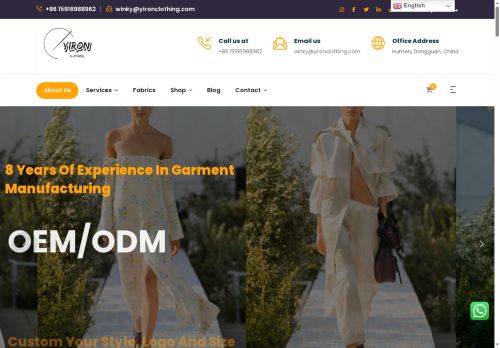 yironclothing.com capture - 2025-08-15 21:17:13