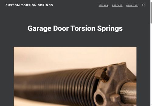 customtorsionsprings.com capture - 2025-08-15 21:50:13