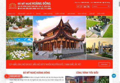 hoangdongstone.com capture - 2025-08-15 22:21:51