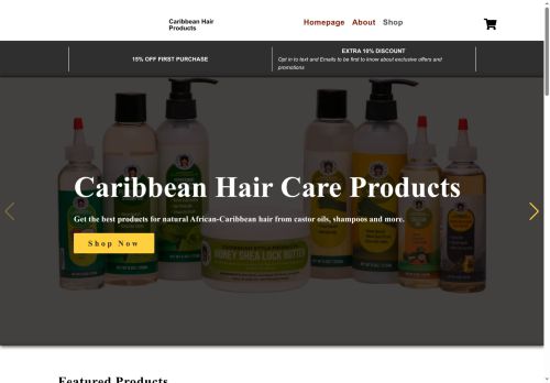 caribbeanhairproducts.com capture - 2025-08-15 22:48:53